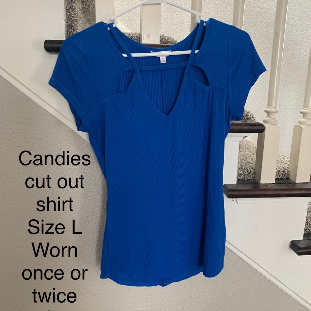 Candies Cut-Out Tee